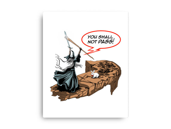 You Shall Not Pass Rabbit