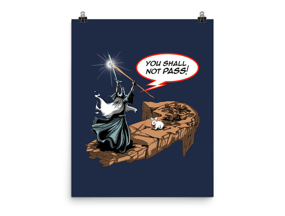 You Shall Not Pass Rabbit