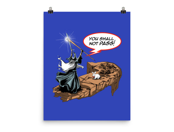 You Shall Not Pass Rabbit