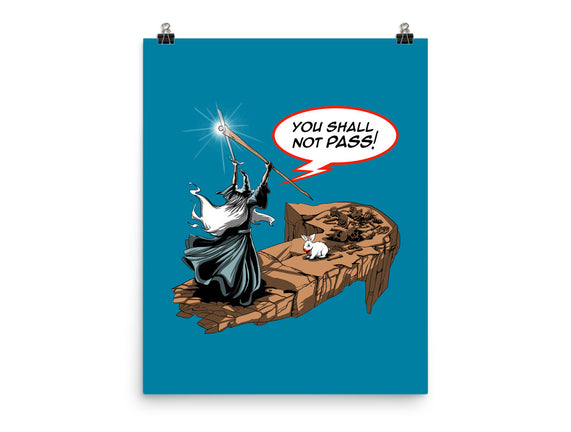 You Shall Not Pass Rabbit
