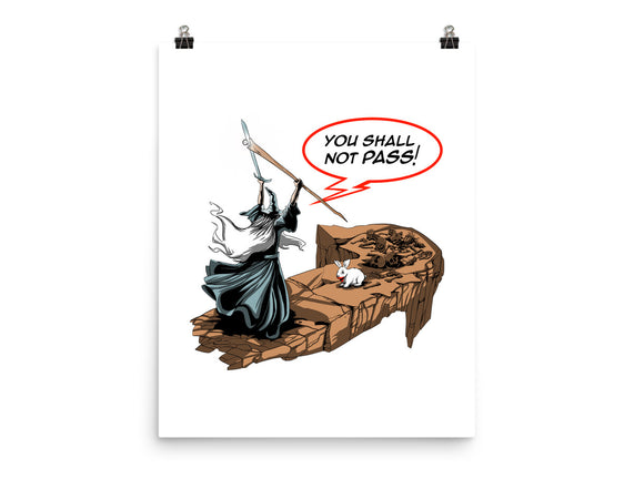 You Shall Not Pass Rabbit