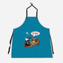 You Shall Not Pass Rabbit-Unisex-Kitchen-Apron-zascanauta