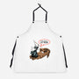 You Shall Not Pass Rabbit-Unisex-Kitchen-Apron-zascanauta