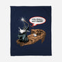 You Shall Not Pass Rabbit-None-Fleece-Blanket-zascanauta