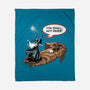 You Shall Not Pass Rabbit-None-Fleece-Blanket-zascanauta