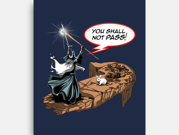 You Shall Not Pass Rabbit