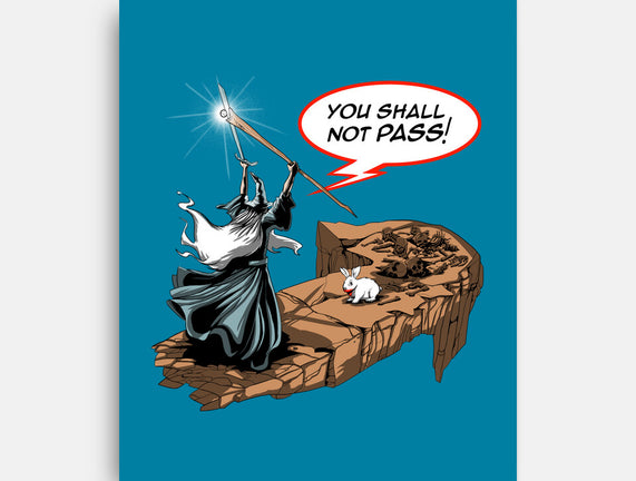 You Shall Not Pass Rabbit