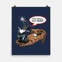 You Shall Not Pass Rabbit-None-Matte-Poster-zascanauta