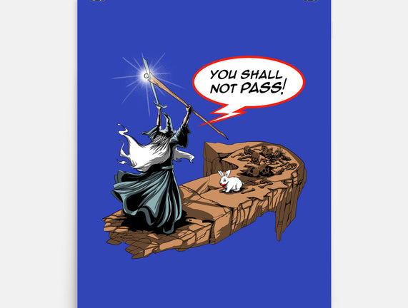 You Shall Not Pass Rabbit
