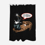 You Shall Not Pass Rabbit-None-Polyester-Shower Curtain-zascanauta