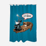 You Shall Not Pass Rabbit-None-Polyester-Shower Curtain-zascanauta