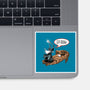 You Shall Not Pass Rabbit-None-Glossy-Sticker-zascanauta