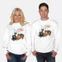 You Shall Not Pass Rabbit-Unisex-Crew Neck-Sweatshirt-zascanauta