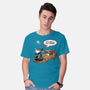 You Shall Not Pass Rabbit-Mens-Basic-Tee-zascanauta