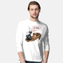 You Shall Not Pass Rabbit-Mens-Long Sleeved-Tee-zascanauta