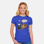 You Shall Not Pass Rabbit-Womens-Fitted-Tee-zascanauta