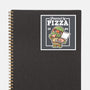 Turtle Powered By Pizza-None-Glossy-Sticker-NemiMakeit