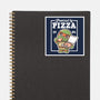 Turtle Powered By Pizza-None-Glossy-Sticker-NemiMakeit