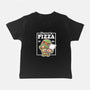 Turtle Powered By Pizza-Baby-Basic-Tee-NemiMakeit