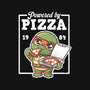 Turtle Powered By Pizza-None-Basic Tote-Bag-NemiMakeit