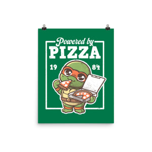 Turtle Powered By Pizza