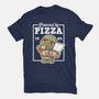 Turtle Powered By Pizza-Womens-Basic-Tee-NemiMakeit
