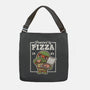Turtle Powered By Pizza-None-Adjustable Tote-Bag-NemiMakeit
