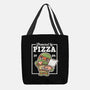 Turtle Powered By Pizza-None-Basic Tote-Bag-NemiMakeit