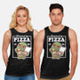 Turtle Powered By Pizza-Unisex-Basic-Tank-NemiMakeit
