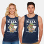 Turtle Powered By Pizza-Unisex-Basic-Tank-NemiMakeit