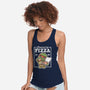 Turtle Powered By Pizza-Womens-Racerback-Tank-NemiMakeit