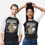 Turtle Powered By Pizza-Unisex-Baseball-Tee-NemiMakeit
