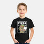 Turtle Powered By Pizza-Youth-Basic-Tee-NemiMakeit