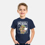 Turtle Powered By Pizza-Youth-Basic-Tee-NemiMakeit