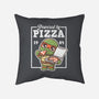 Turtle Powered By Pizza-None-Removable Cover w Insert-Throw Pillow-NemiMakeit