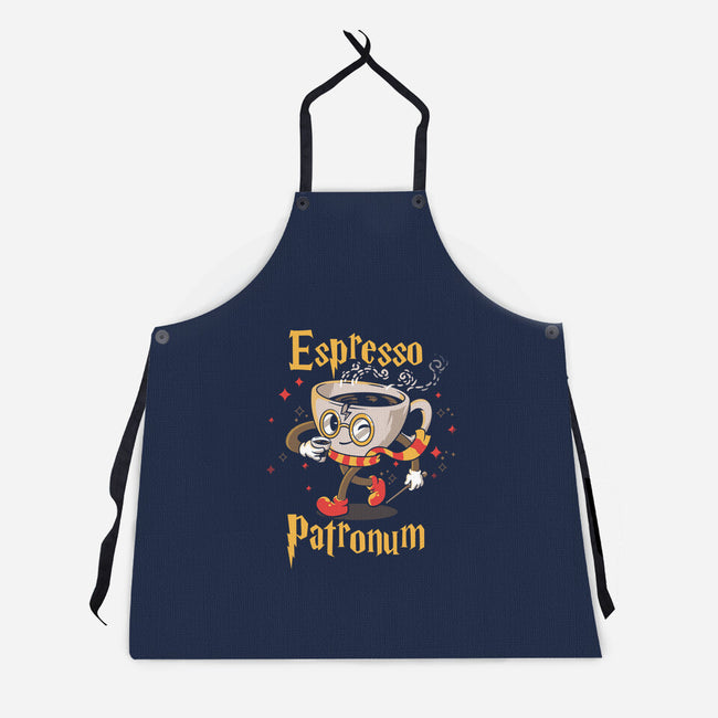 Magic Coffee-Unisex-Kitchen-Apron-PopCultureWizard