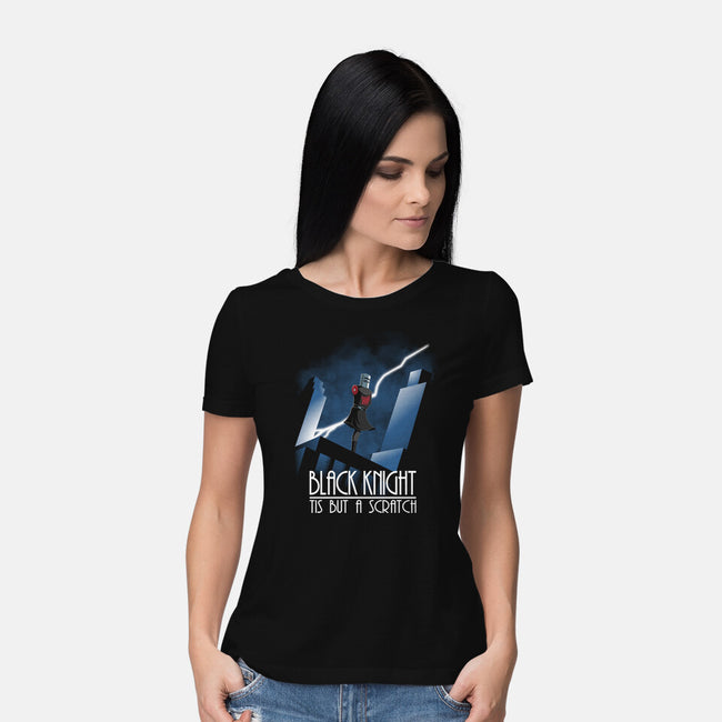 Tis But A Scratch Knight-Womens-Basic-Tee-jasesa