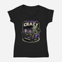 Lovecraft Therapy-Womens-V-Neck-Tee-Studio Mootant