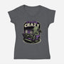 Lovecraft Therapy-Womens-V-Neck-Tee-Studio Mootant