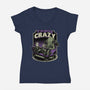Lovecraft Therapy-Womens-V-Neck-Tee-Studio Mootant