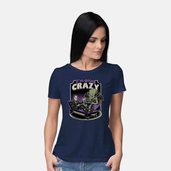 Lovecraft Therapy-Womens-Basic-Tee-Studio Mootant