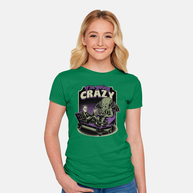 Lovecraft Therapy-Womens-Fitted-Tee-Studio Mootant