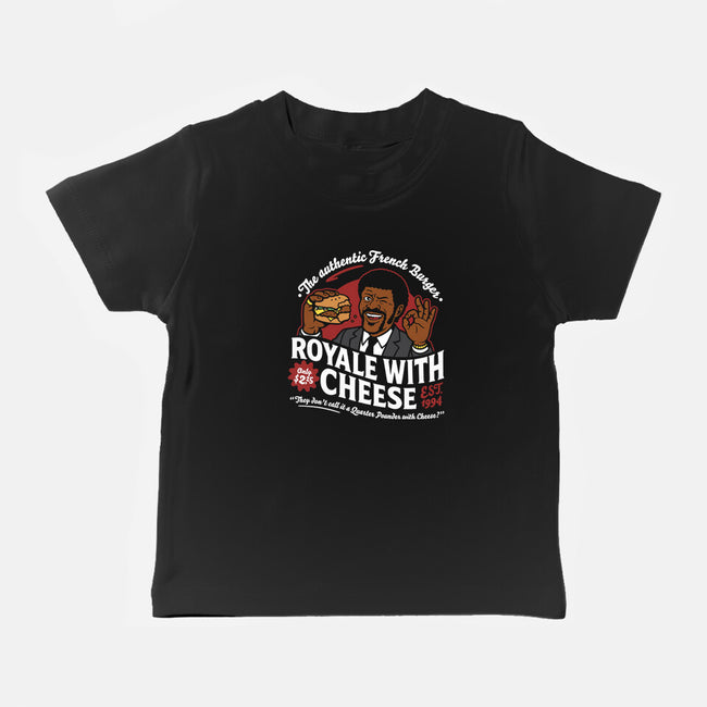 Royale With Cheese-Baby-Basic-Tee-demonigote