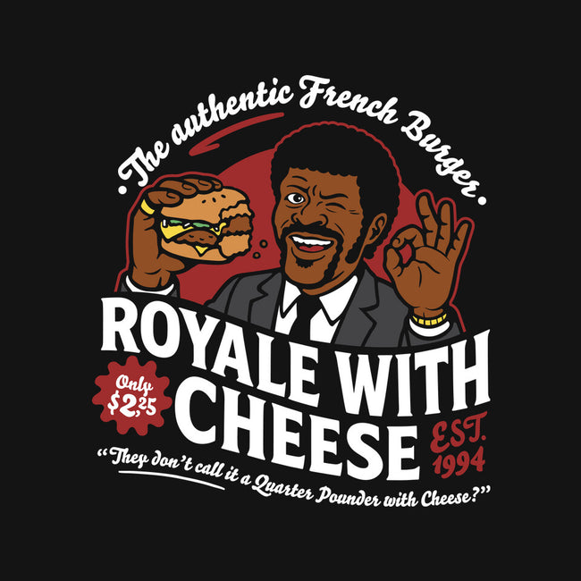 Royale With Cheese-None-Glossy-Sticker-demonigote