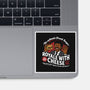 Royale With Cheese-None-Glossy-Sticker-demonigote