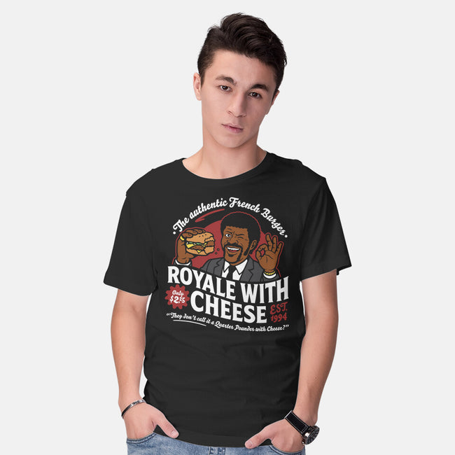 Royale With Cheese-Mens-Basic-Tee-demonigote