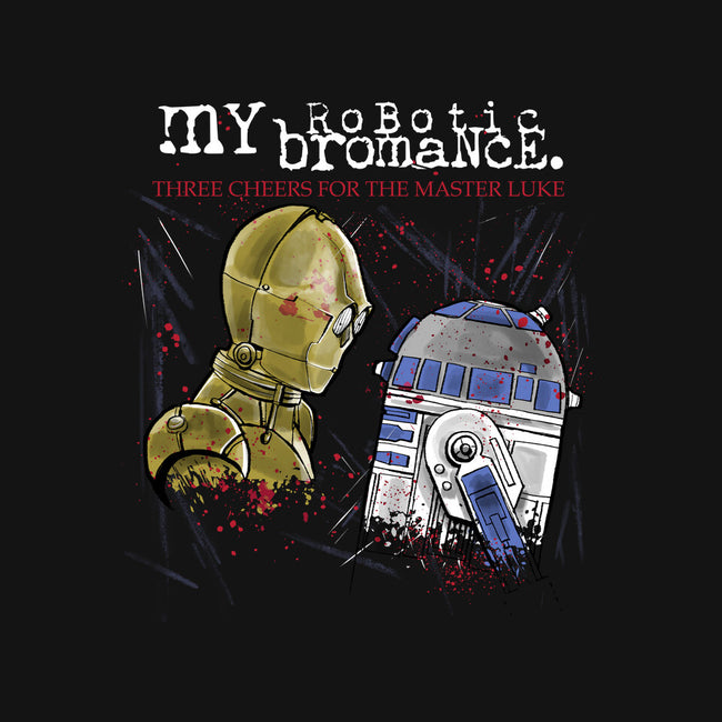 My Robotic Bromance-Mens-Basic-Tee-zascanauta