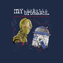 My Robotic Bromance-Womens-Fitted-Tee-zascanauta