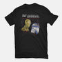 My Robotic Bromance-Womens-Fitted-Tee-zascanauta