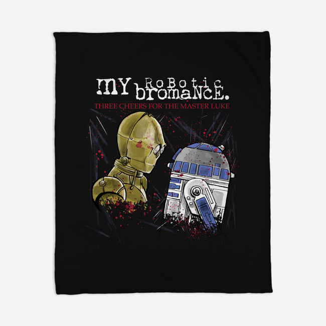 My Robotic Bromance-None-Fleece-Blanket-zascanauta